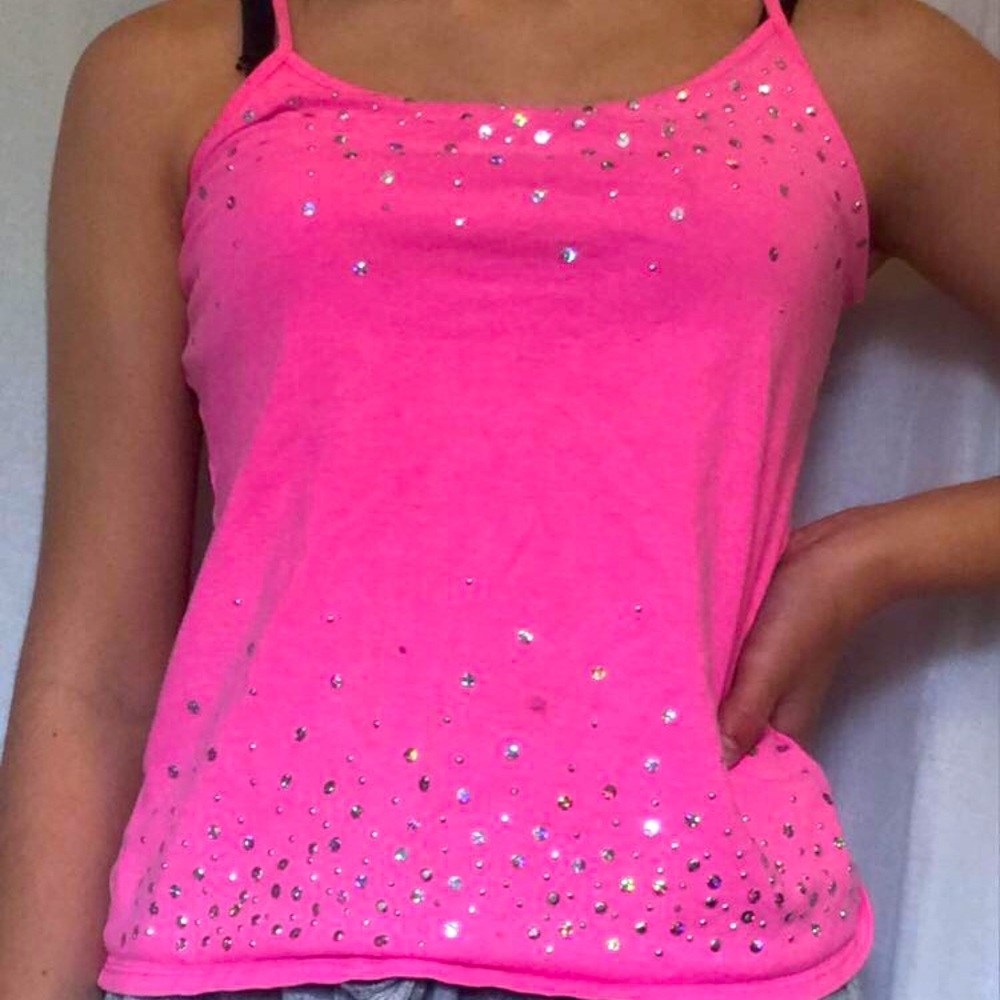 Girls justice tank top